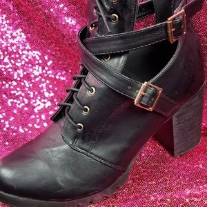 TORRID Black heeled boots